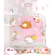 Lampy sufitowe - Lampa sufitowa Kawaii Friends Zwierzęta Różowy dla dzieci - miniaturka - grafika 1