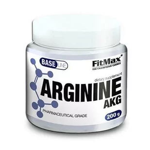 Fitmax Suplement pompujący Base Arginine Akg 200g (5907776170799) - Produkty specjalne dla sportowców - miniaturka - grafika 1