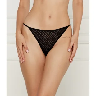 BOSS BLACK Koronkowe stringi - Majtki damskie - miniaturka - grafika 1
