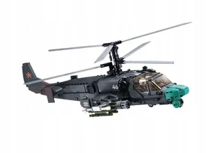 Klocki Konstrukcyjne Helikopter Wojskowy Ka-52 913 Elementów 1:35 Model - Klocki - miniaturka - grafika 1