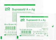 Apteczki i materiały opatrunkowe - Opatrunek przeciwbakteryjny z alginianu wapnia Suprasorb A + Ag (LR) - miniaturka - grafika 1