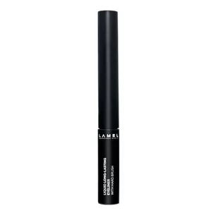 LAMEL Basic Eyeliner Liquid Long - nr 402 hard brush 1szt - Kredki do oczu - miniaturka - grafika 4