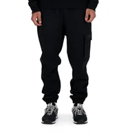 Spodnie sportowe męskie - Spodnie New Balance MP41553BK - czarne - miniaturka - grafika 1