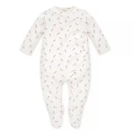 Pajacyki dla niemowląt - Pinokio Pajacyk niemowlęcy ecru w kucyki Lovely Day 68 - miniaturka - grafika 1