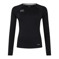 Koszulki i topy damskie - Canterbury Damska koszulka z długim rękawem Superlight, czarny/szary brąz 8 - miniaturka - grafika 1