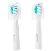 Końcówki do szczoteczek elektrycznych - Oromed Końcówka  do szczoteczki sonicznej Oro-Sonic Basic biała - miniaturka - grafika 1