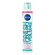 Szampony do włosów - NIVEA Suchy szampon Fresh Volume (200 ml), bardzo łagodny suchy szampon w sprayu o przyjemnym zapachu, suchy szampon do włosów dla dodatkowej objętości i natychmiastowej świeżości - miniaturka - grafika 1
