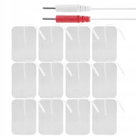 Masażery - Elektrody Żelowe Tens Ems 5X9 Cm Nakładki Pady Do Elektrostymulatora 12 Szt - miniaturka - grafika 1