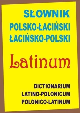 Level Trading Słownik polsko-łaciński łacińsko-polski - Anna Kłyś