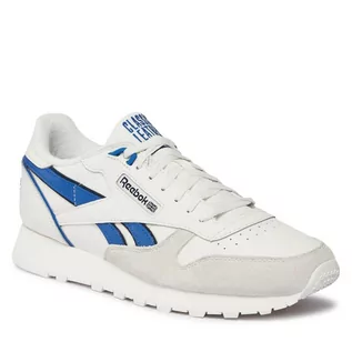 Półbuty męskie - Buty Reebok Classic Leather ID1577 Biały - grafika 1