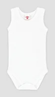 Body dla niemowląt - 0316 Body na ramiączkach "BIAŁE" Makoma 104 - miniaturka - grafika 1