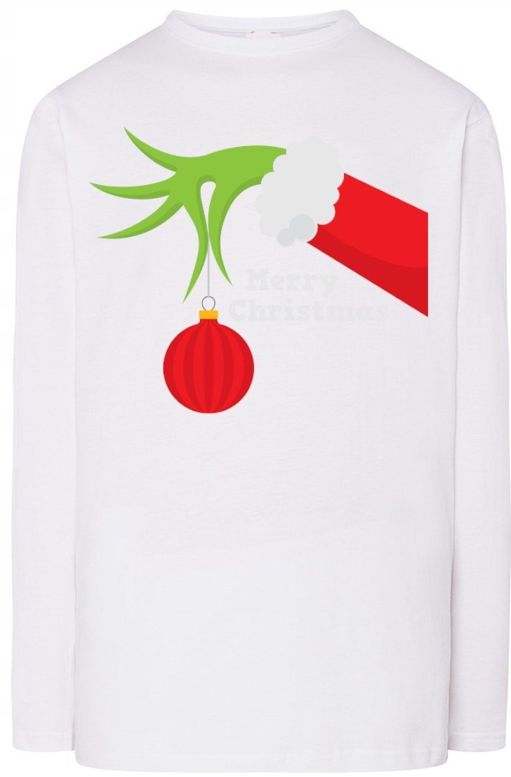 Longsleeve męski nadruk maska gazowa r.XL