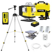 Poziomice laserowe - ZESTAW Laser krzyżowy Nivel System CL5B + statyw SJJ-M1 EX + czujnik RD800 Digital Nivel System - miniaturka - grafika 1