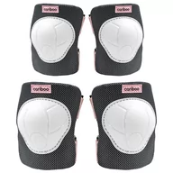 Ochraniacze - Zestaw ochraniaczy dla dzieci Cariboo, rozmiar S, szary - miniaturka - grafika 1