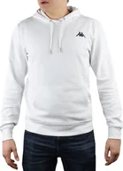 Bluzy męskie - Kappa Kappa Vend Hooded 707390-11-0601 białe XXL 707390-11-0601 - 707390-11-0601_XXL - miniaturka - grafika 1