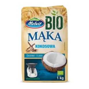 Melvit Bio Mąką Kokosowa 1Kg - Mąka - miniaturka - grafika 1