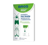 Zwalczanie i odstraszanie szkodników - Bros Zielona Moc pułapka na mole spożywcze i odzieżowe 1 sztuka - miniaturka - grafika 1