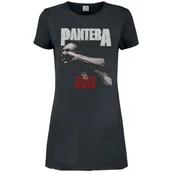 Bluzki damskie - tunika PANTERA - VULGAR DISPLAY OF POWER ciemnoszara-L - miniaturka - grafika 1