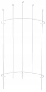 Płotek Palisada 48Cm Przęsło Ogrodowe Obrzeże Stal - Ogrodzenia - miniaturka - grafika 1