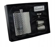 Piersiówki - Piersiówka W Zestawie Z Kieliszkami I Lejkiem/ Gentelo - miniaturka - grafika 1