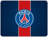 Podkładki pod mysz - PODKŁADKA POD MYSZKĘ PSG PARIS SAINT GERMAIN 23x19CM DO LAPTOPA - miniaturka - grafika 1