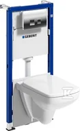 Stelaże i zestawy podtynkowe do WC - Zestaw stelażowy Duofix Basic Delta35 Selnova Square Compact - miniaturka - grafika 1
