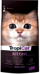 Sucha karma dla kociąt TROPICAT Kitten bezzbożowa - 2 kg (5900469552155) - Sucha karma dla kotów - miniaturka - grafika 1