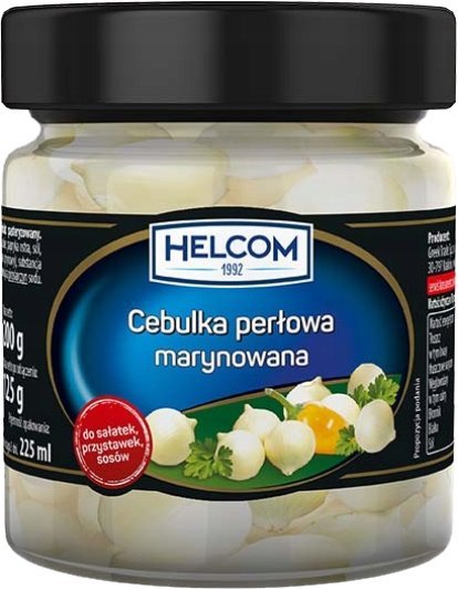 Cebula perłowa marynowana Helcom 180 g