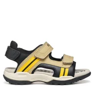 Buty dla chłopców - Sandały Geox Jr Borealis J450RA 015ME C0445 D Beżowy - miniaturka - grafika 1
