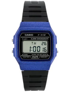 Zegarek Casio Zegarek Męski F-91WM - 2ADF - Zegarki damskie - miniaturka - grafika 3