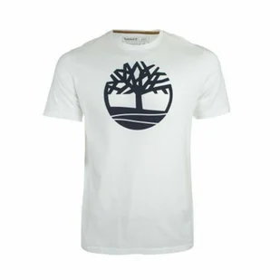 Koszulka Timberland Tree Logo Biały - Koszulki męskie - miniaturka - grafika 1