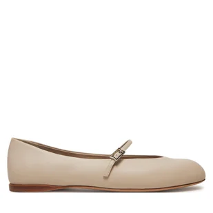 Baleriny Max Mara Mmballet 2514521171600 Beżowy - Baleriny - miniaturka - grafika 1