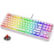 Klawiatury - ENDORFY Thock TKL Pudding Onyx White Kailh Red RGB EY5A009 - miniaturka - grafika 1