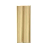 Słomki do napojów - Słomka papierowa kraftowa 12 sztuk - miniaturka - grafika 1