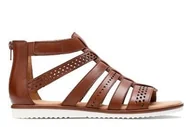 Półbuty damskie - Kele Lotus [tan leather] - rozmiar 40 - miniaturka - grafika 1