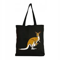 Torby i wózki na zakupy - Eko Torba na ramię Zakupy Shopper Torebka Bawełniana Kangur Australia 4 - miniaturka - grafika 1