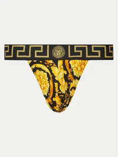 Versace Slipy Jock Strap 1001382 1A11188 Czarny - Majtki męskie - miniaturka - grafika 1