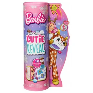 Lalka Barbie Cutie Reveal Jelonek HJL61 - Akcesoria dla lalek - miniaturka - grafika 1
