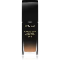 Podkłady do twarzy - Sensai Flawless Satin Moisture Foundation 206 Brown Beige - miniaturka - grafika 1