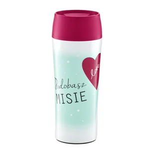 Kubek Termiczny Love Podobasz Misie 400 Ml Ambition - Kubki termiczne - miniaturka - grafika 1