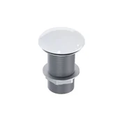 Korki do umywalek - Elita Elita Korek umywalkowy Klik-Klak biały połysk 168413 - miniaturka - grafika 1