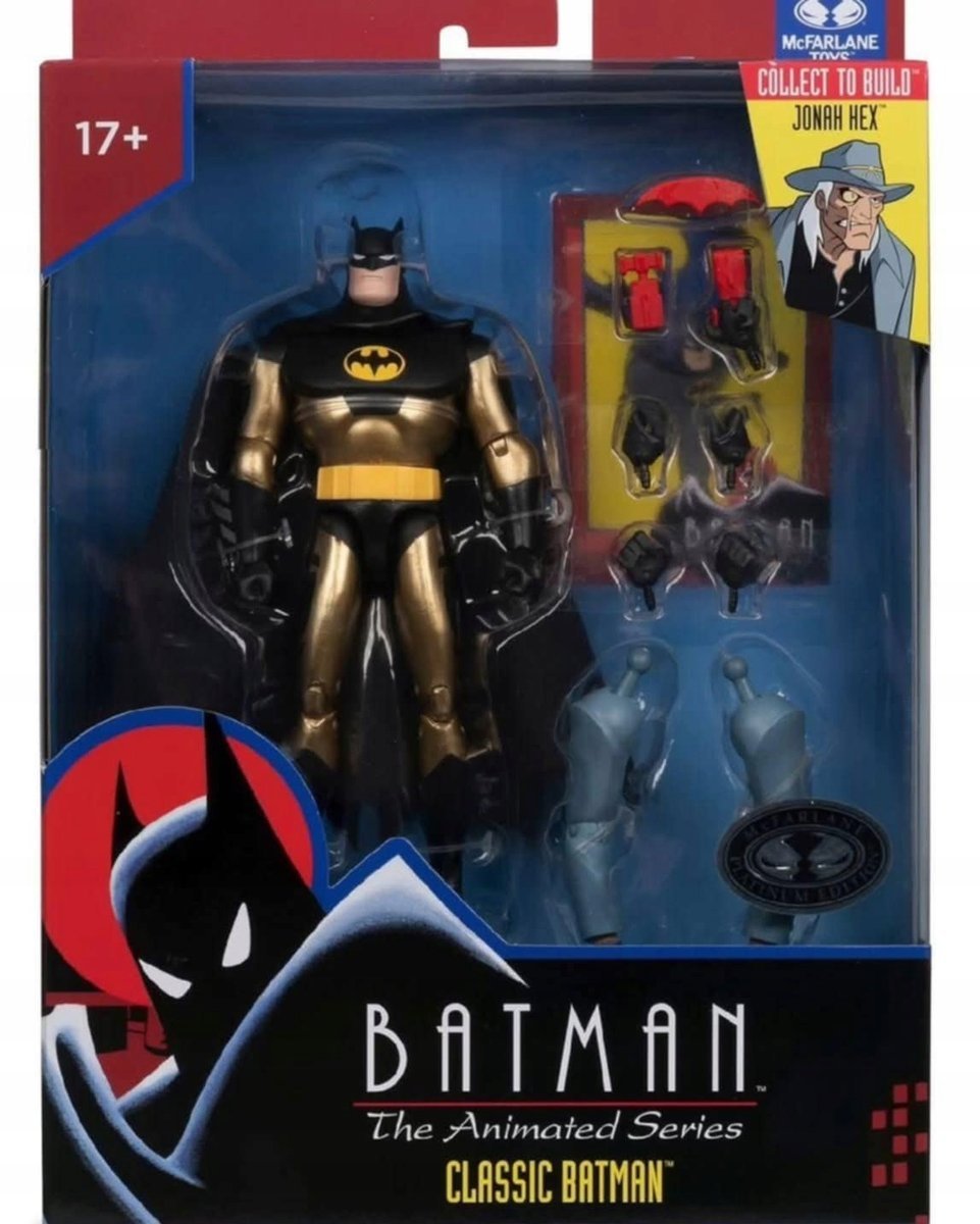 Batman: The Animated Series DC Direct Wave 5 Classic Batman PLATINUM 15 cm