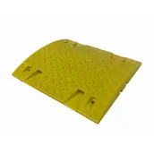 Wyposażenie miejsc publicznych - Próg zwalniający, 10 km/h, środkowy, żółty - miniaturka - grafika 1