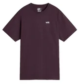 Koszulki i topy damskie - T-shirt Damski VANS Left Chest Logo Tee Dark Port VN0A7RSREMS1 XXL - miniaturka - grafika 1