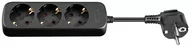 Listwy zasilające - MicroConnect Listwa zasilająca  3 gniazda 1.5m czarny GRU003B-WOS GRU003B-WOS - miniaturka - grafika 1