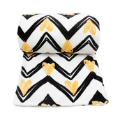 Koce - Domarex Koc Issay Love Zygzak 9241JE 9241JE SAM 130X160 - miniaturka - grafika 1