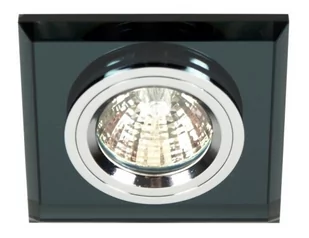 Candellux Podtynkowa halogenowa OPRAWA sufitowa OCZKO SS-13 2231627 chrom Czarny - Lampy sufitowe - miniaturka - grafika 1