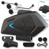 Interkomy - INTERKOM MOTOCYKLOWY BLUETOOTH DO KASKU PRO KASK SŁUCHAWKI NA MOTOCYKL BT INWA MZ-391 - miniaturka - grafika 1