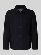 Płaszcze męskie - Kurtka wełniana o kroju regular fit z wykładanym kołnierzem - miniaturka - grafika 1