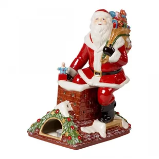 Villeroy & Boch Christmas Toys Memory Lampion "Mikołaj na dachu" 14-8602-6548 - Oświetlenie świąteczne - miniaturka - grafika 1